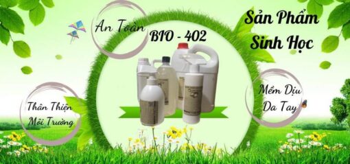 NƯỚC RỬA ĐA NĂNG BIO-402 ( can 2 lít, 4 lít, Chuyên lau sàn nhà). - Hình ảnh 3